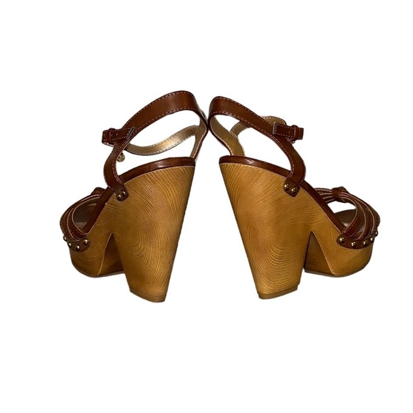 Guess Wedge Heels Cognac Caramel - Picture 4 of 7